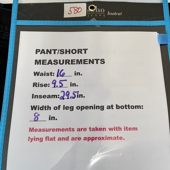 Soho New York & Co. Women’s Black Denim Bootcut Jeans Size 10 Petite - Picture 8 of 10
